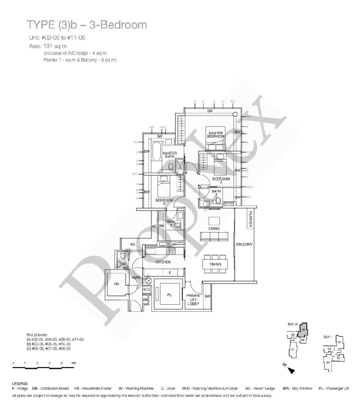 Condominium for Sale, One Balmoral Condominium For Sale, $3,960,000, 3 Bed 3 Bath 1,410 sqft $2,809.00 psf, SGD 3,960,000 | Freehold