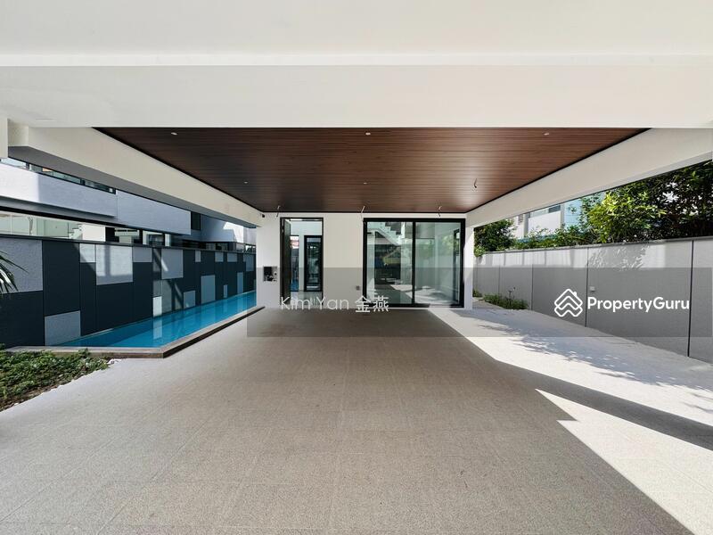 Bungalow for Sale, Brand New/Luxury Bungalow with Lift&Pool, Living&Dining Hall marble floor&high ceiling, park 4 cars, SGD 11,100,000 | Freehold