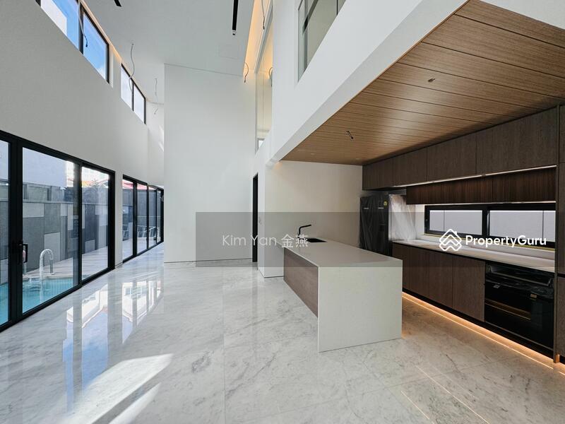Bungalow for Sale, Brand New/Luxury Bungalow with Lift&Pool, Living&Dining Hall marble floor&high ceiling, park 4 cars, SGD 11,100,000 | Freehold