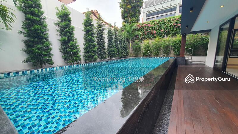 Detached for Sale, Brand New Luxury 5-Storey Detached House with Infinity Pool & Lift – Ideal Multi-Gen Home, SGD 11,880,000 | Freehold