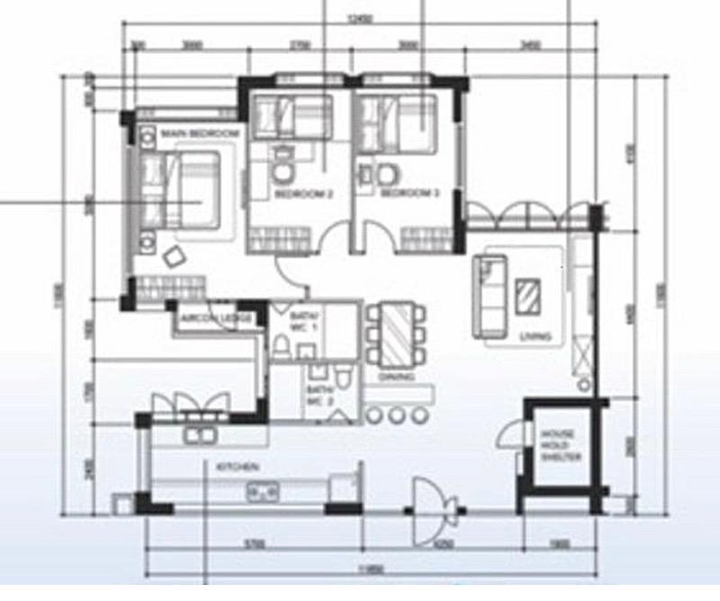 HDB Apartment for Sale: D19, 531981