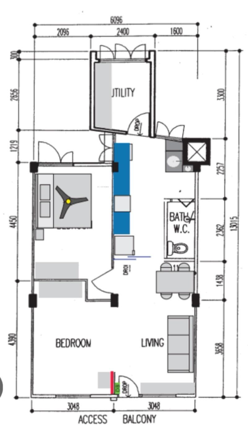 HDB Apartment for Sale, 9 Selegie Road HDB Apartment For Sale, $450,000, 2 Bed 1 Bath 602 sqft $748.00 psf, SGD 450,000 | 99-year Leasehold