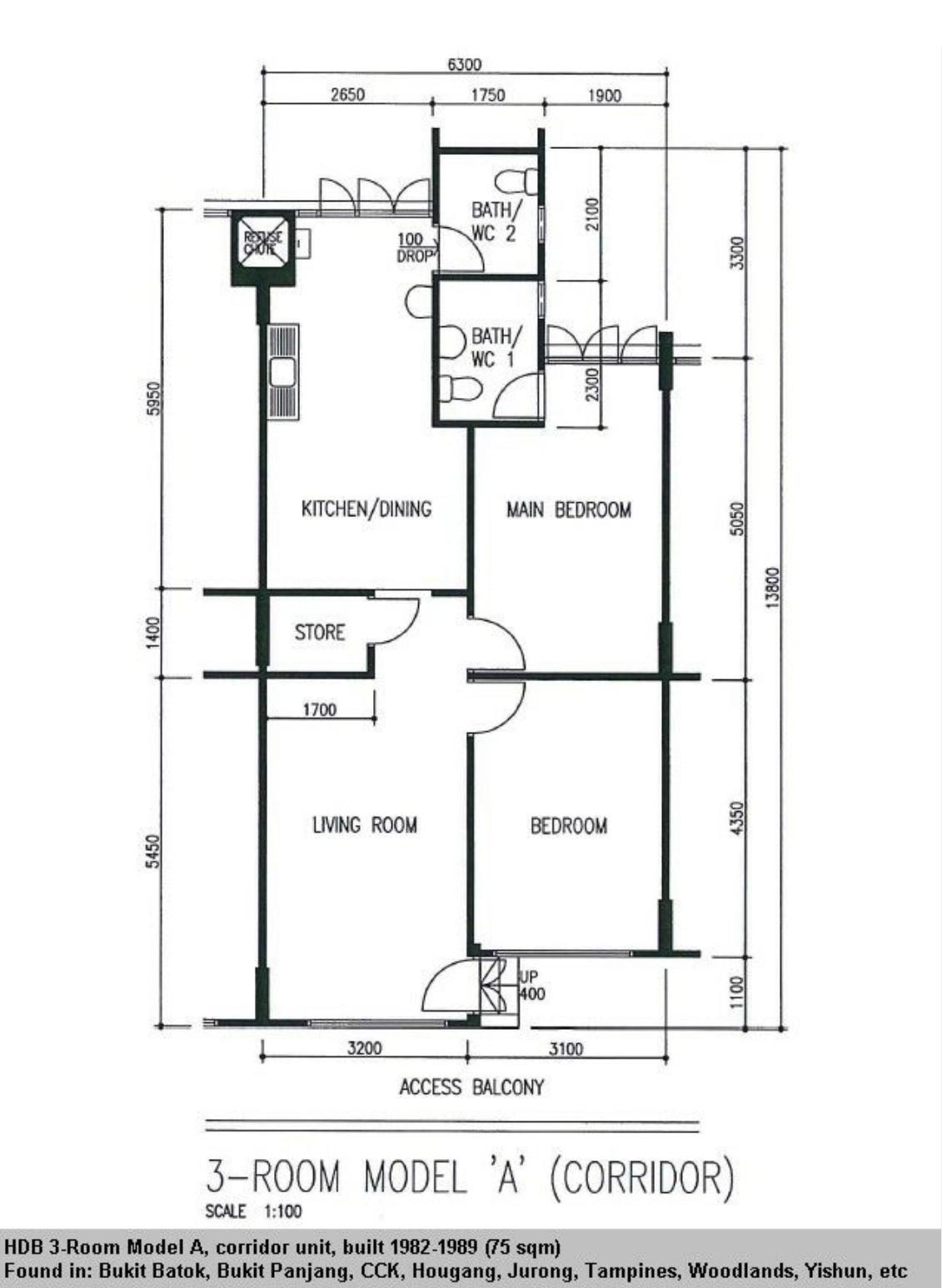 HDB Apartment for Sale, 260 Bukit Batok East Avenue 4 HDB Apartment For Sale, $430,000, 2 Bed 2 Bath 786 sqft $547.00 psf, SGD 430,000 | 99-year Leasehold