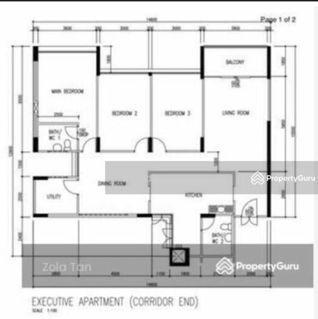 HDB Apartment for Sale, 611 Yishun Street 61 HDB Apartment For Sale, $798,000, 3 Bed 2 Bath 1,528 sqft $522.00 psf, SGD 798,000 | 99-year Leasehold