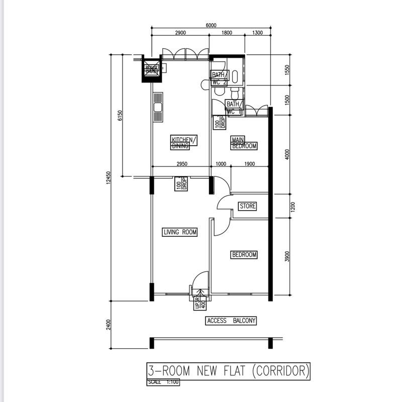 HDB Apartment for Sale: Ang Mo Kio, D20, 560540