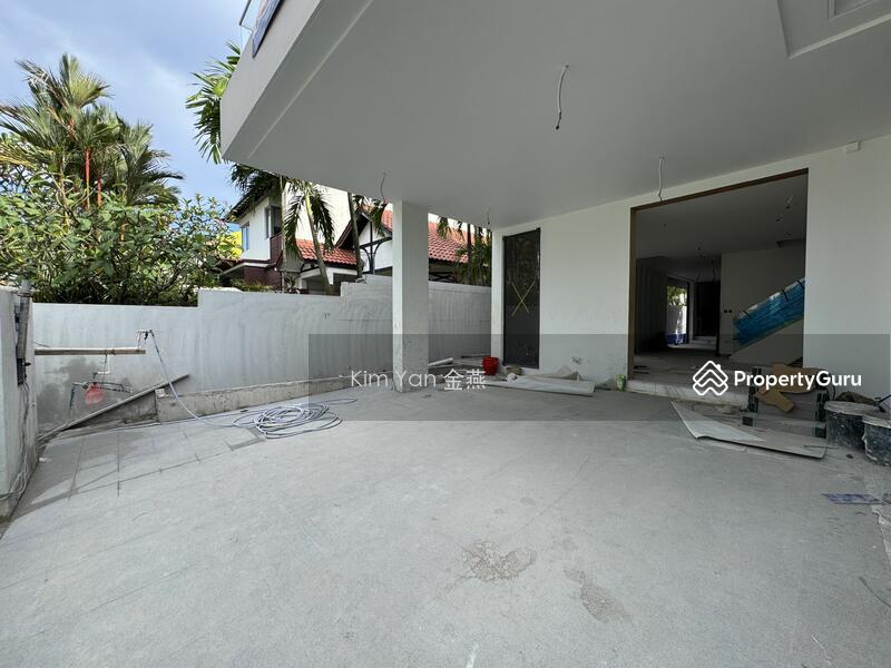Semi-Detached for Sale, Brand new Semi-D, 4 levels with Lift & Swimming Pool, 5 bedrooms ensuite, modern with roof terrace, SGD 7,380,000 | 999-year lease