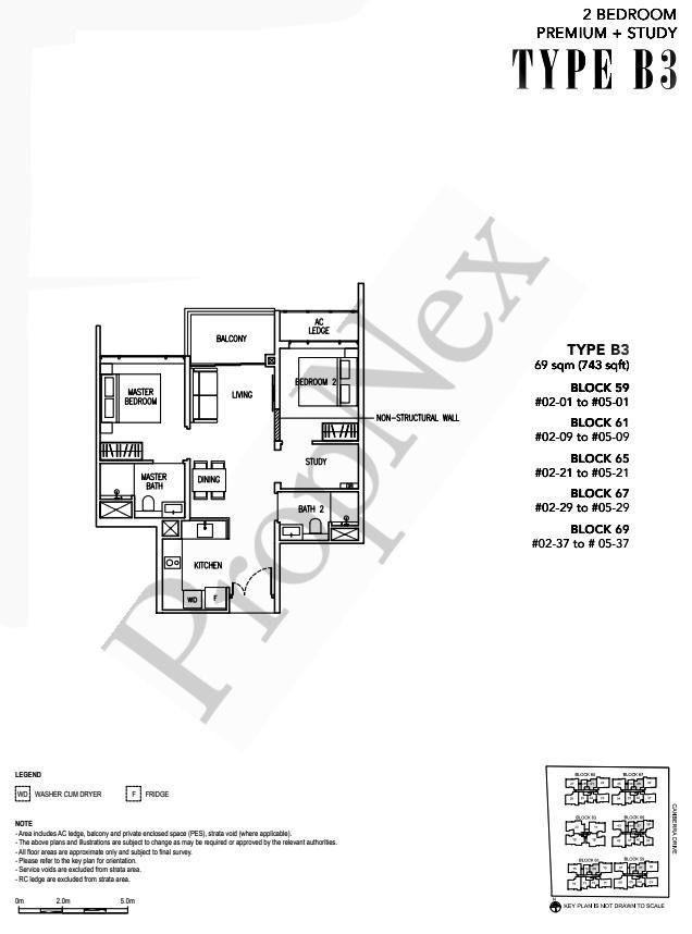 Condominium for Sale, The Commodore Condominium For Sale, $1,298,000, 2 Bed 2 Bath 743 sqft $1,747.00 psf, SGD 1,298,000 | 99-year Leasehold