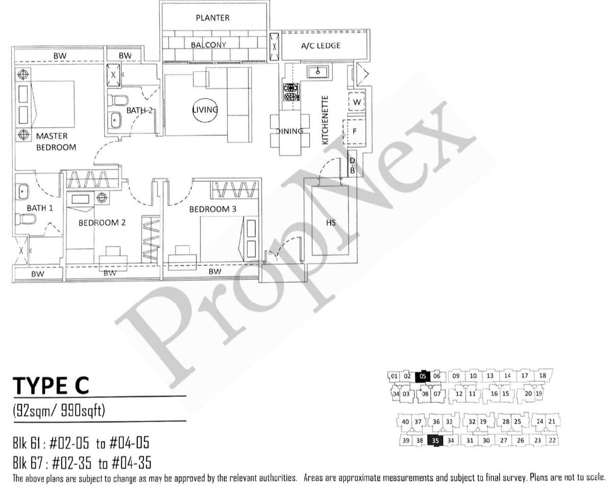 Condominium for Sale: D25, 737873