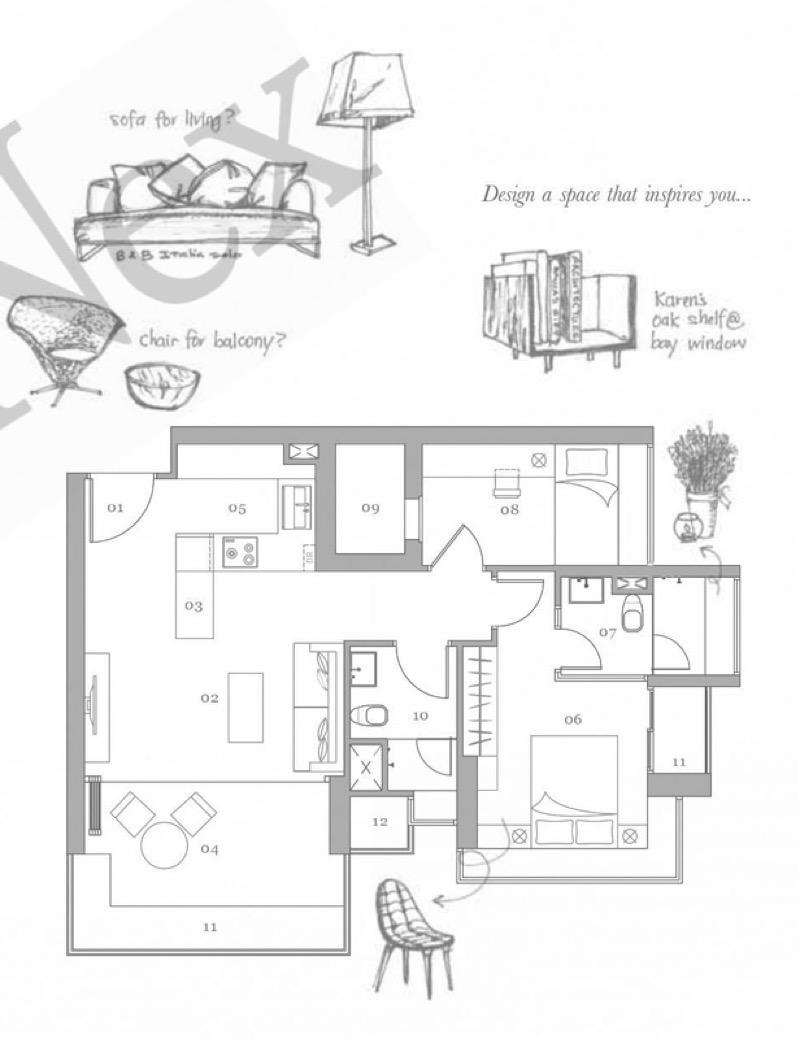 Apartment for Sale: D11, 309061
