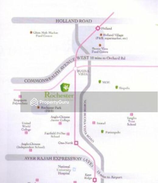 Apartment for Sale, The Rochester Residences, SGD 1,488,888 | 99-year lease