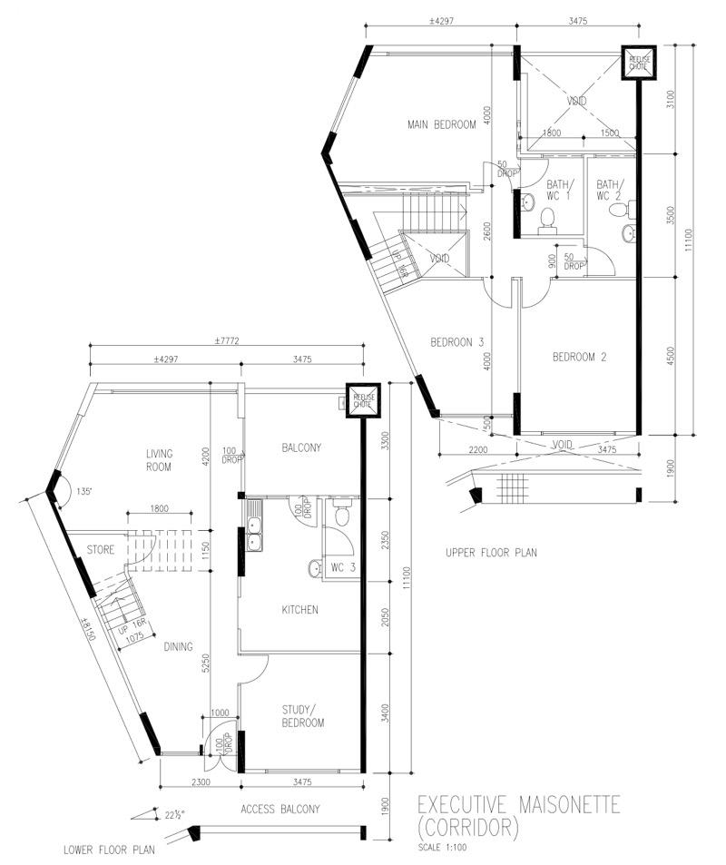 282 Choa Chu Kang Avenue 3 HDB Apartment For Sale, $830,000, 4 Bed 3 Bath 1,636 sqft $507.00 psf