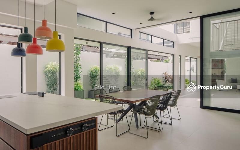 Semi-Detached for Sale, New owner-built Semi-D, designed by Top Architect, at fantastic locale - mins walk to 2 MRT and mall, SGD 12,900,000 | Freehold