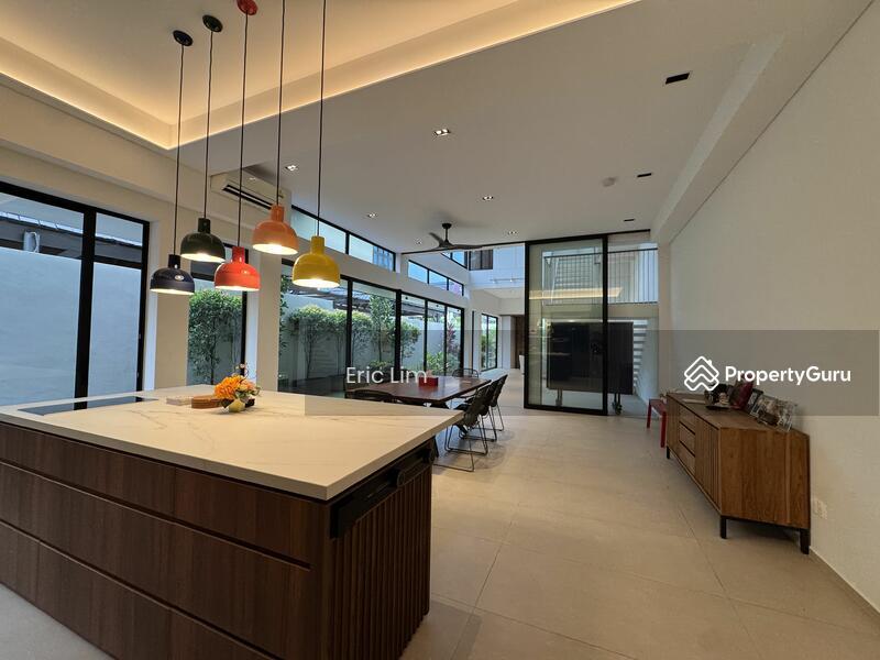 Semi-Detached for Sale, New owner-built Semi-D, designed by Top Architect, at fantastic locale - mins walk to 2 MRT and mall, SGD 12,900,000 | Freehold