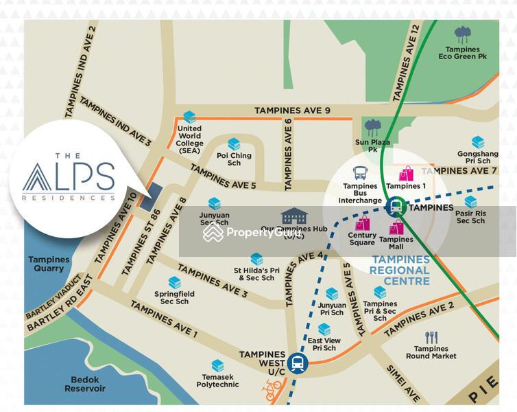 Condominium for Sale, The Alps Residences, SGD 798,000 | 99-year lease