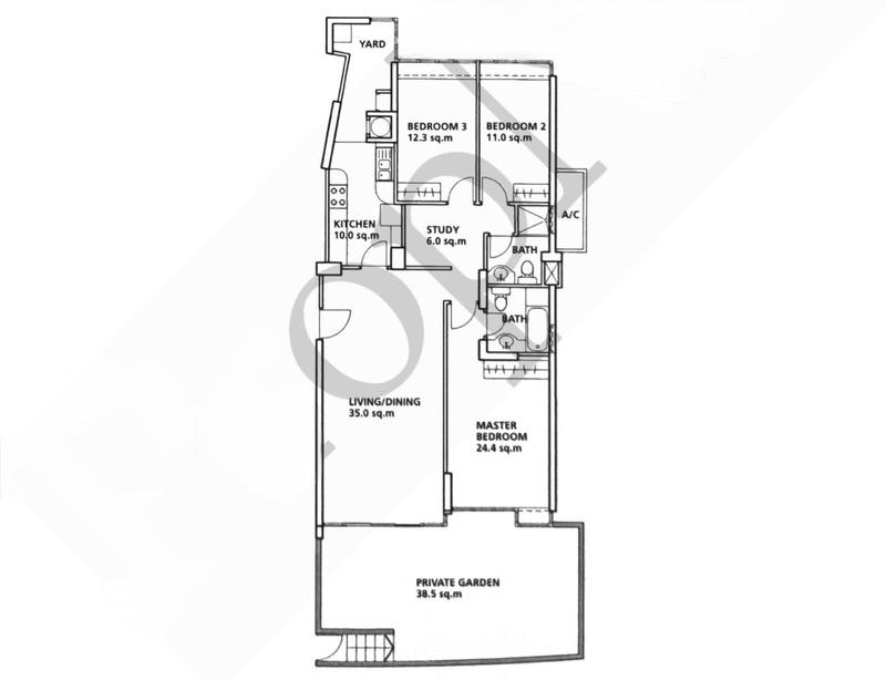 Condominium for Sale, Costa Del Sol Condominium For Sale, $2,750,000, 3 Bed 2 Bath 1,625 sqft $1,692.00 psf, SGD 2,750,000 | 99-year Leasehold