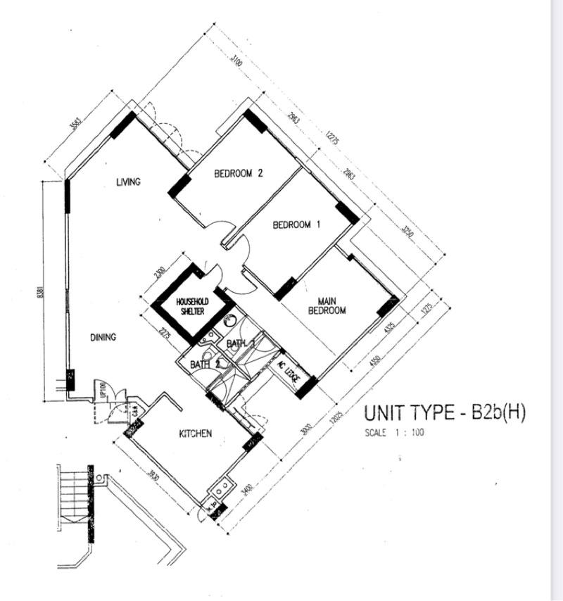 690C Woodlands Drive 75 HDB Apartment For Sale, $615,000, 3 Bed 2 Bath 1,184 sqft $519.00 psf