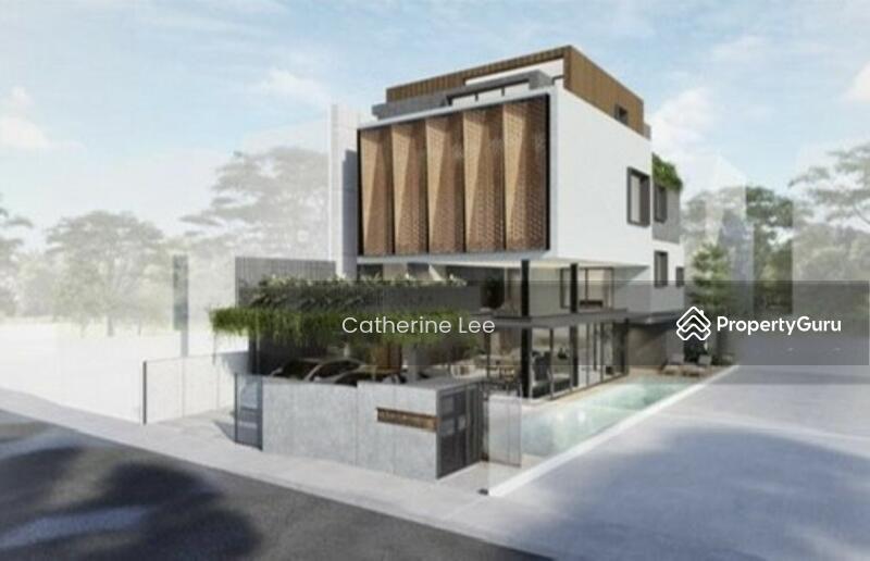 Semi-Detached for Sale, ?Eminence Landed? Brand New Semi-D @ Hemsley Avenue, Huddington Ave, Serangoon Gardens, SGD 8,880,000 | 999-year lease