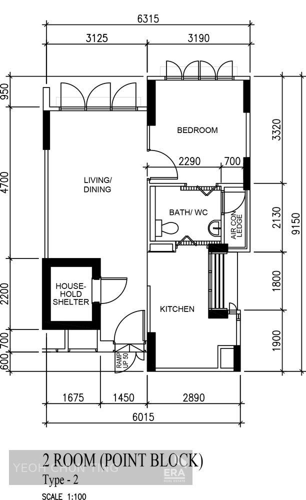HDB - 1 room for Sale, Woodlands Crescent 780A Woodlands Crescent, SGD 380,000 | Leasehold