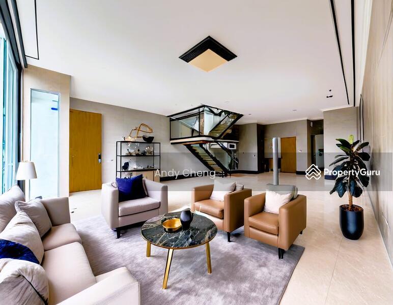Prop-GPT: Semi-Detached: D28  Seletar Estate Brand New Hilltop Semi-Detached With Unblock View