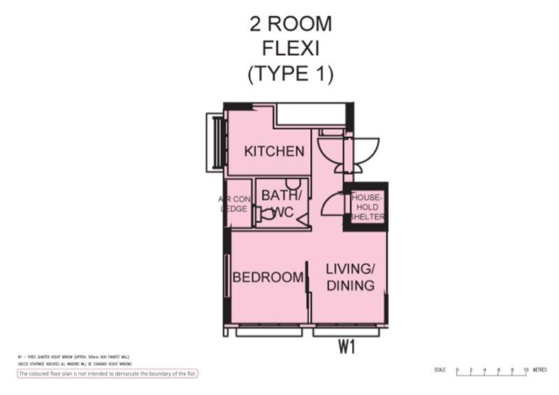 HDB Apartment for Sale, 457B SENGKANG WEST ROAD HDB Apartment For Sale, $360,000, 1 Bed 1 Bath 516 sqft $698.00 psf, SGD 360,000 | 99-year Leasehold