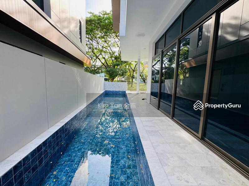 Semi-Detached for Sale, Brand New/Freehol, 4 levels with Lift, pool, 7+1 bedrooms ensuite, huge for multi-generations, SGD 13,200,000 | Freehold