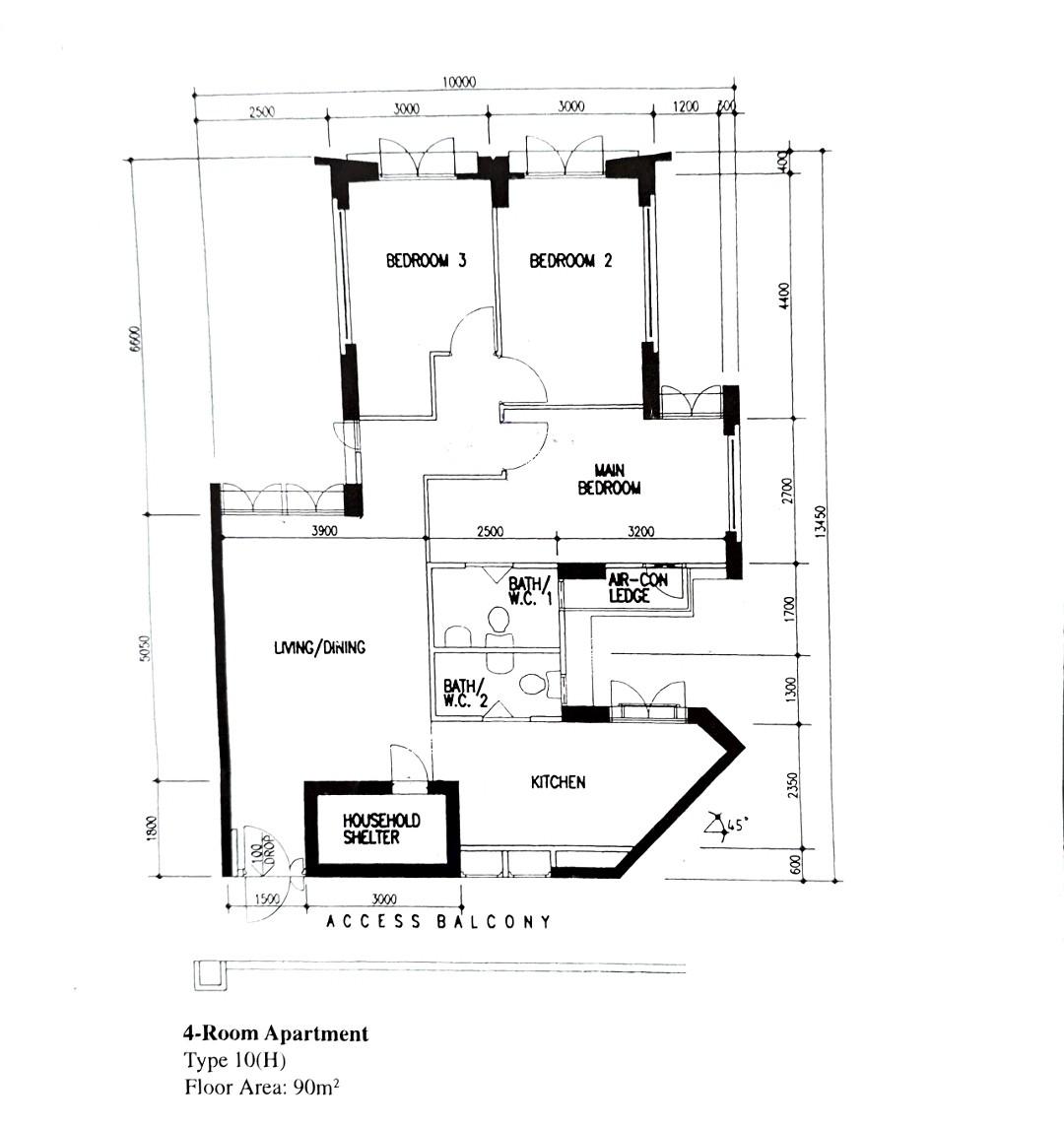 HDB Apartment for Sale: D19, 543296