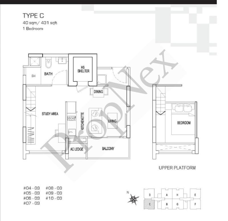 Condominium for Sale, 8 Bassein Condominium For Sale, $880,0001 Bath 431 sqft $2,042.00 psf, SGD 880,000 | Freehold