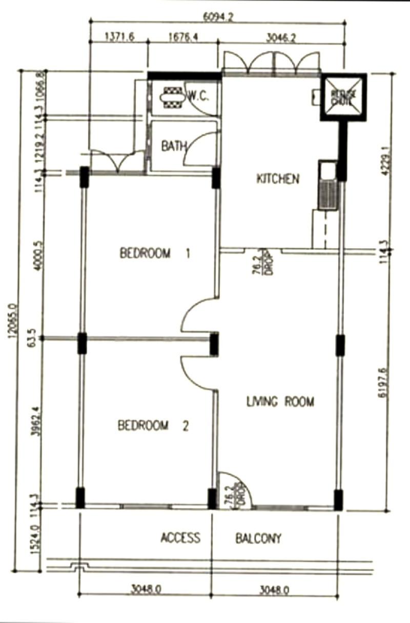 HDB Apartment for Sale. 