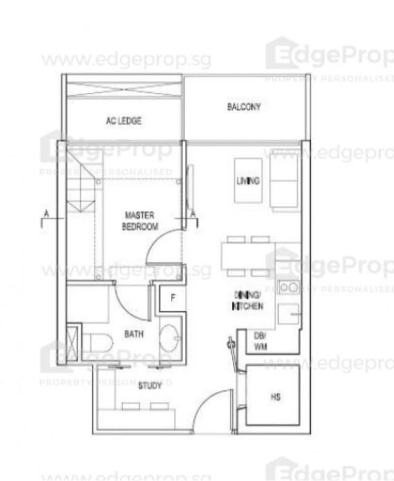 Condominium for Sale, Spottiswoode Suites Condominium For Sale, $1,050,000, 1 Bed 1 Bath 441 sqft $2,381.00 psf, SGD 1,050,000 | Freehold