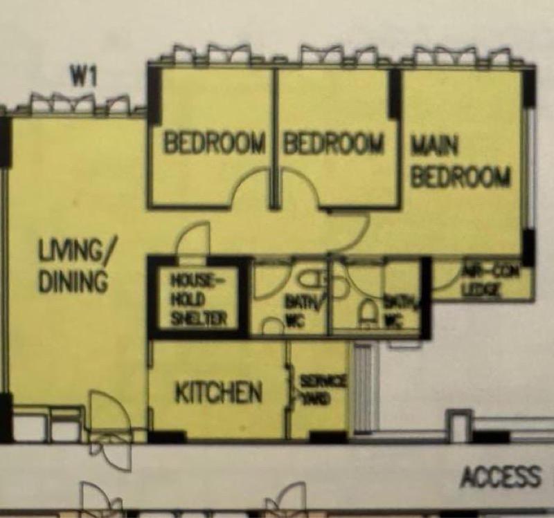 Prop-GPT: HDB Apartment: D23  485 Segar Road