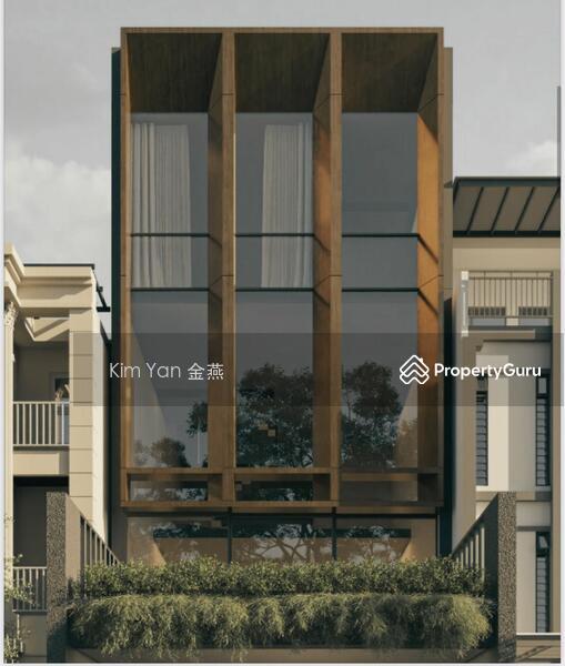 Terrace for Sale, Brand new & freehold, 5 levels with Lift, entertainment Hall & Home office, 5 big bedrooms ensuite, SGD 6,950,000 | Freehold