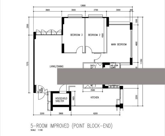 985B Buangkok Crescent HDB Apartment For Sale, $658,000, 3 Bed 2 Bath 1,184 sqft $556.00 psf