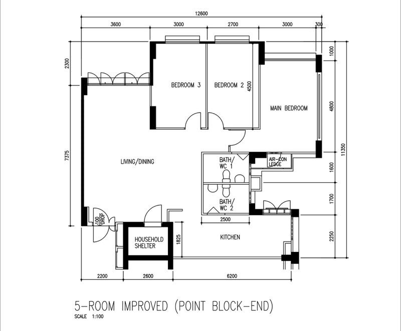 985B Buangkok Crescent HDB Apartment For Sale, $658,000, 3 Bed 2 Bath 1,184 sqft $556.00 psf