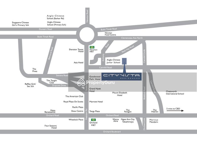 Condominium for Sale, CityVista Residences, SGD 4,750,000 | Freehold
