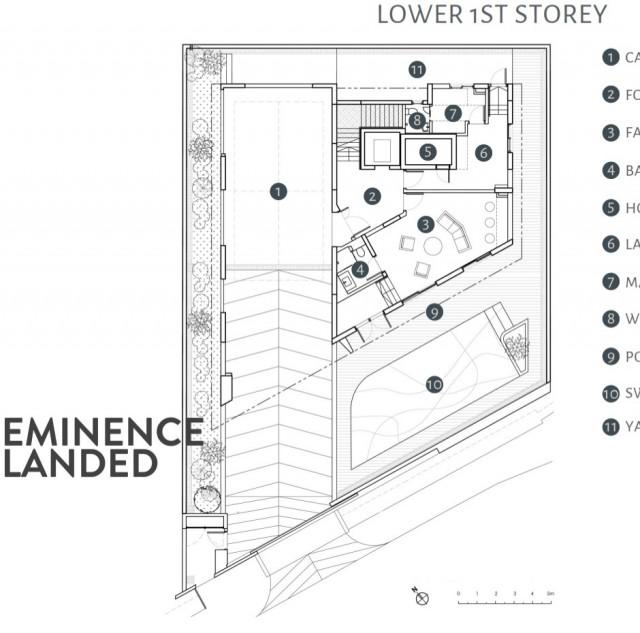  D3 Eminence Landed  New 3.5 Sty+B Detached @ Queenstown Mrt Detached House For Sale, $16,800,000, 6 Bed 6 Bath 13,615 sqft $3,260.00 psf