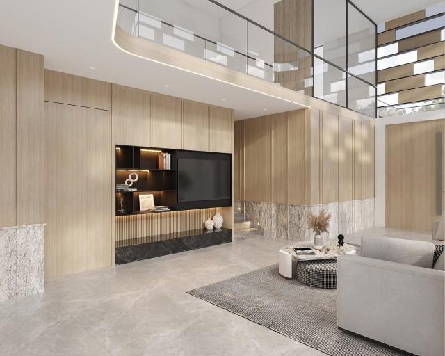 Prop-GPT: Semi-Detached: D19   D19  8.7.0.0.6.6.6.1 New 2.5 Sty + Basement Semi-D @ Tai Yuan Garden