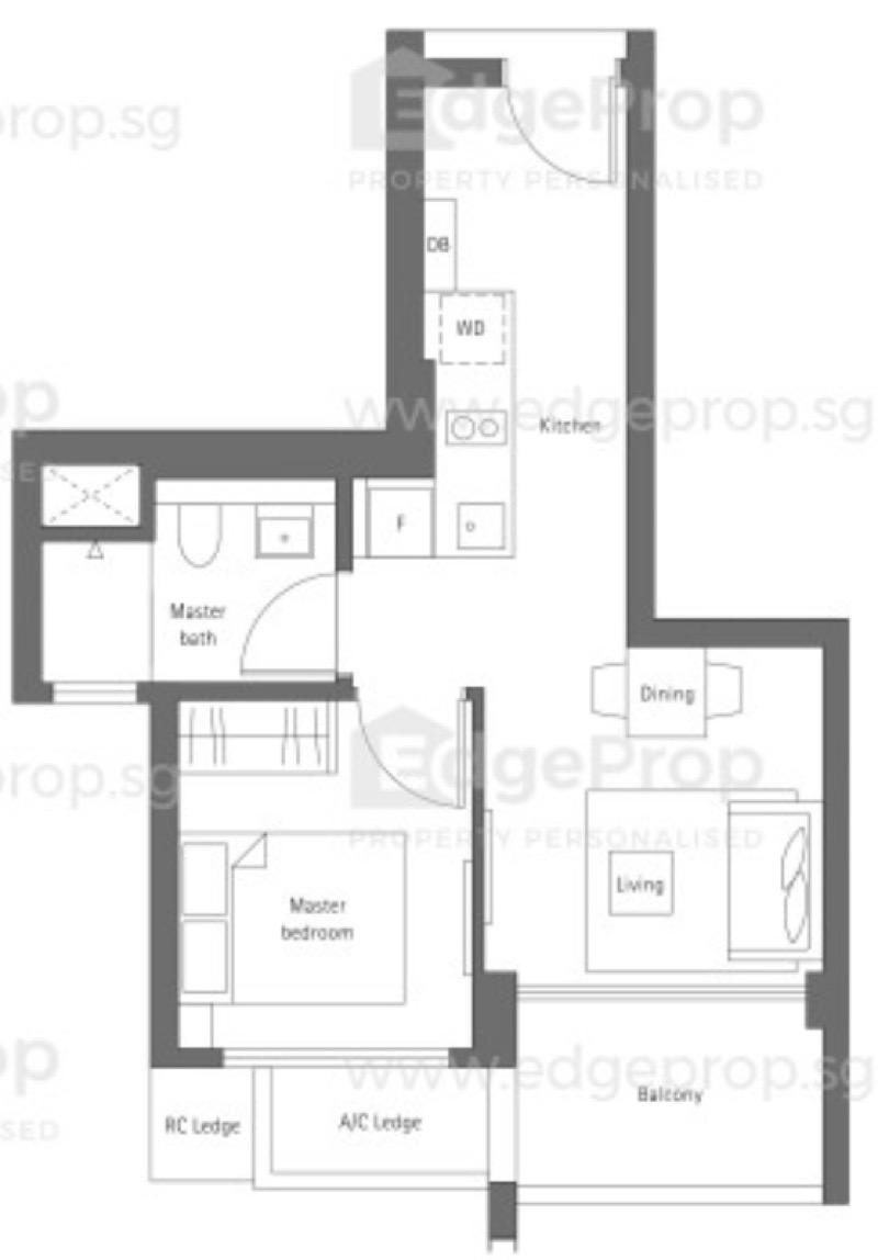 Condominium for Sale: D03, 159028