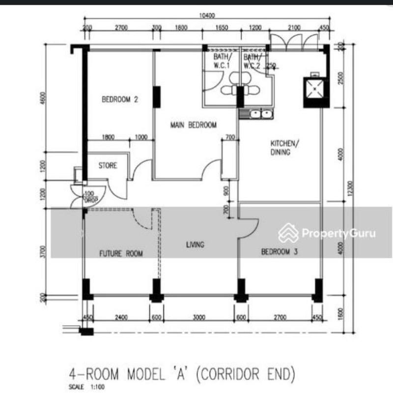 HDB Apartment for Sale: Choa Chu Kang, D23, 680289