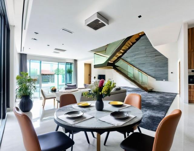 Semi-Detached for Sale, Seletar Hills Estate Semi-Detached House For Sale, $6,680,000, 5 Bed 7 Bath 4,264 sqft $2,121.00 psf, SGD 6,680,000 | 999-year Leasehold