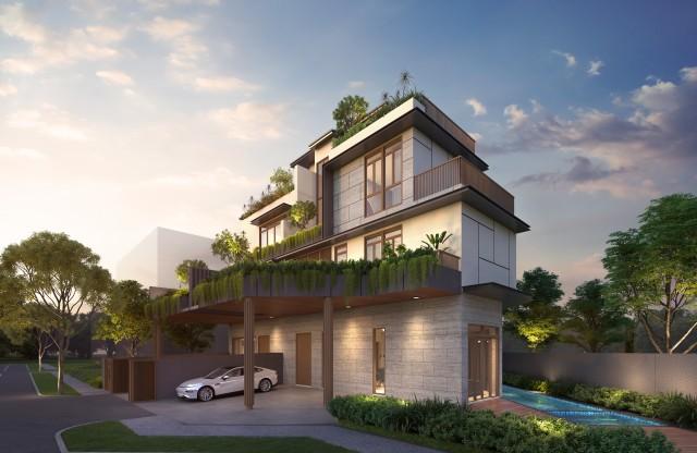 Prop-GPT: Corner Terrace: D14 Kembangan  D14  8.7.0.0.6.6.6.1 New 3.5 Sty Corner-T @ Kembangan