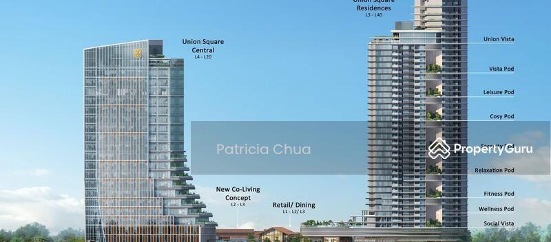 Condominium for Sale, Union Square Residences, SGD 4,620,000 | 99-year lease