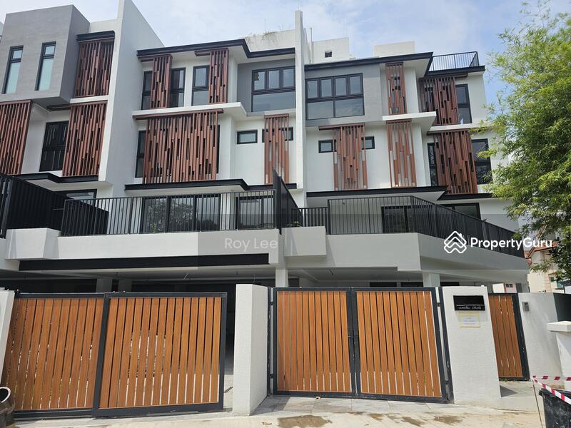 Prop-GPT: Corner Terrace: D19   D19 Eminence Landed  8.7.0.0.6.6.6.1 Brand New 3.5 Sty + Mezz. + Base. Corner-T @ Srgn Garden