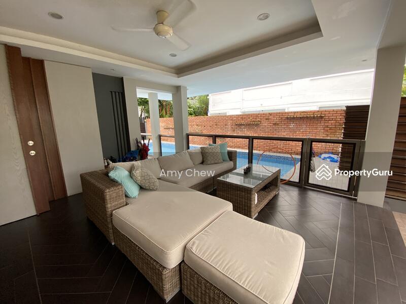 Detached for Sale, Lovely Modern 2 Storey Detached with Patio and Pool with nice garden, SGD 16,800,000 | Freehold