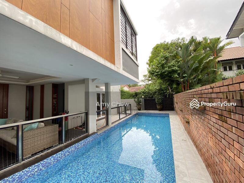 Detached for Sale, Lovely Modern 2 Storey Detached with Patio and Pool with nice garden, SGD 16,800,000 | Freehold