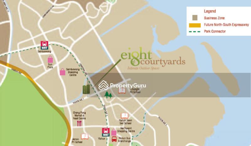 Condominium for Sale, Eight Courtyards, SGD 2,088,000 | 99-year lease