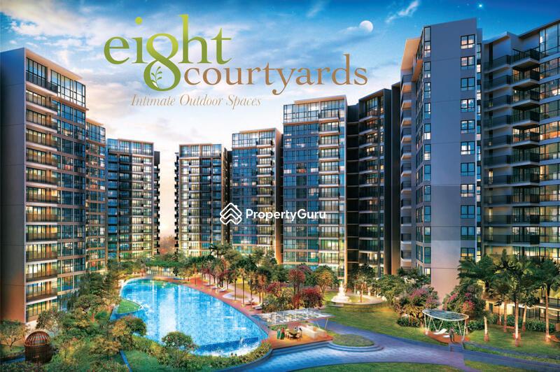 Condominium for Sale, Eight Courtyards, SGD 2,088,000 | 99-year lease