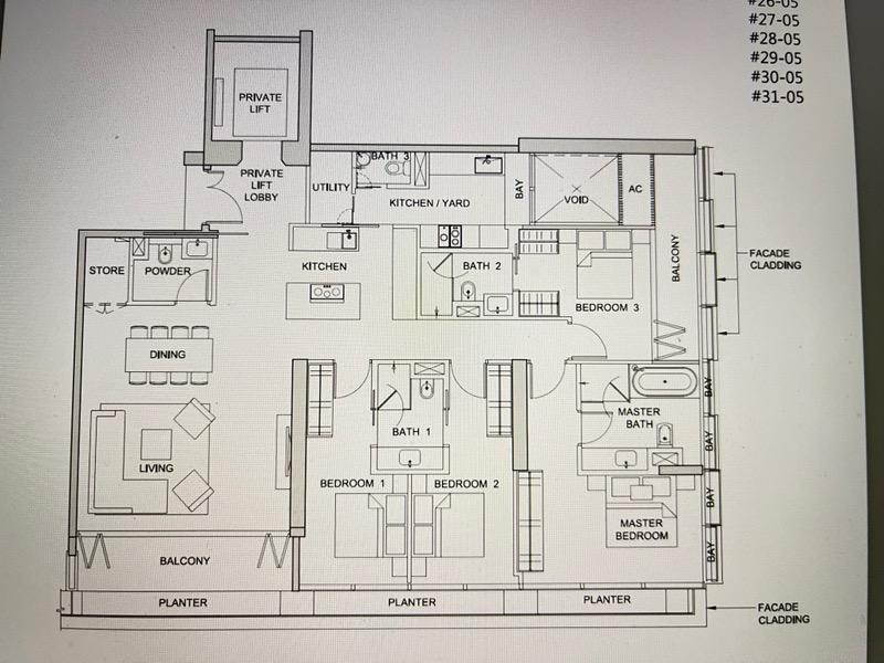 Condominium for Sale, SOUTH BRIDGE RESIDENCES  Condominium For Sale, $8,980,000, 4 Bed 5 Bath 2,260 sqft $3,973.00 psf, SGD 8,980,000 | 99-year Leasehold