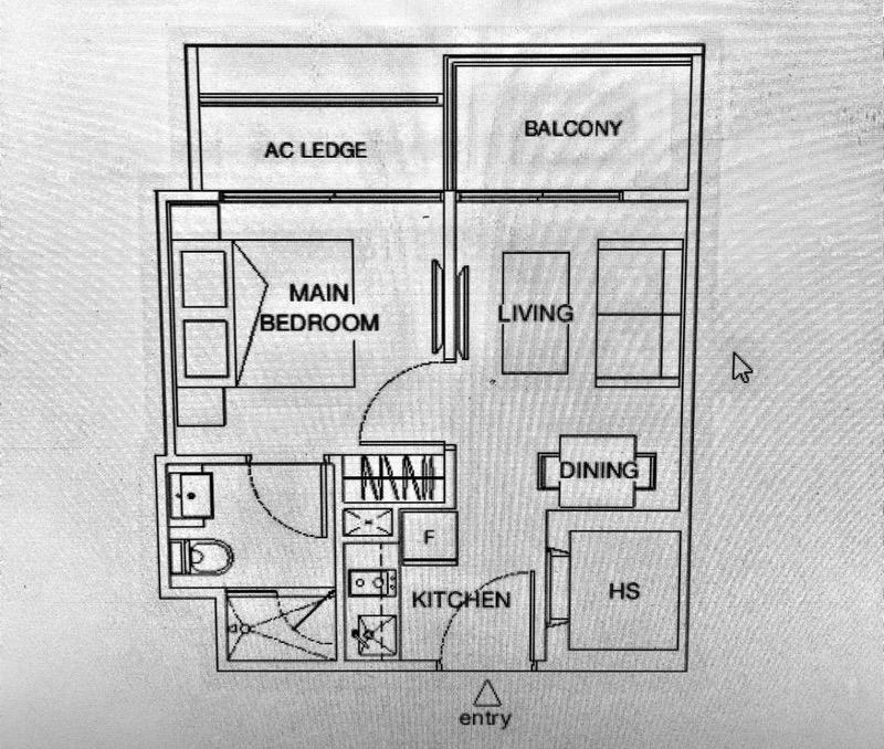 Condominium for Sale, Suites @ Topaz Condominium For Sale, $728,000, 1 Bed 1 Bath 388 sqft $1,876.00 psf, SGD 728,000 | Freehold