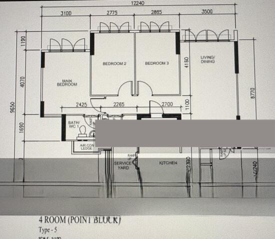 780E Woodlands Crescent HDB Apartment For Sale, $585,000, 3 Bed 2 Bath 990 sqft $591.00 psf