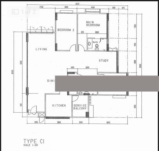 520 Woodlands Drive 14 HDB Apartment For Sale, $879,999, 4 Bed 2 Bath 1,517 sqft $580.00 psf